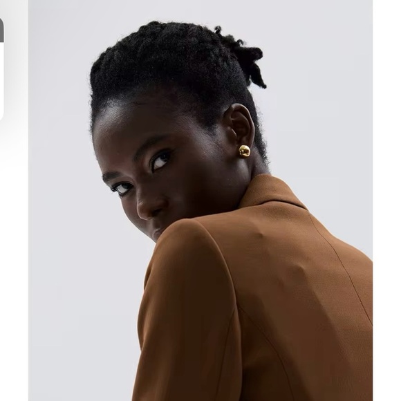 New Pearl Gold Plated Earrings - Picture 4 of 6